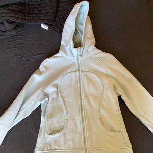 Lululemon Scuba Hoodie in Aqua Blue